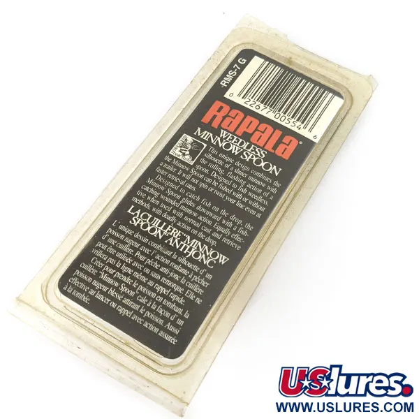   Rapala Minnow Spoon, 1/2oz RMS fishing lure #18483