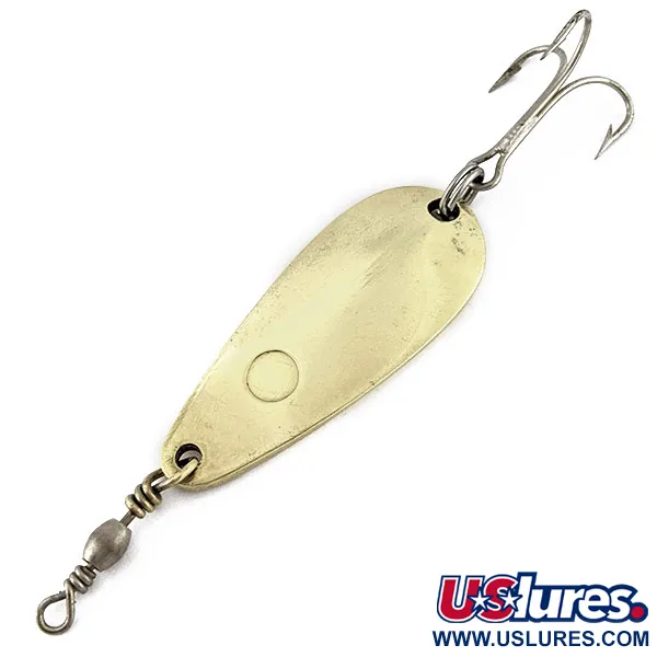 Vintage  Luhr Jensen Les Davis Hotrod, 2/5oz brass fishing spoon #18495
