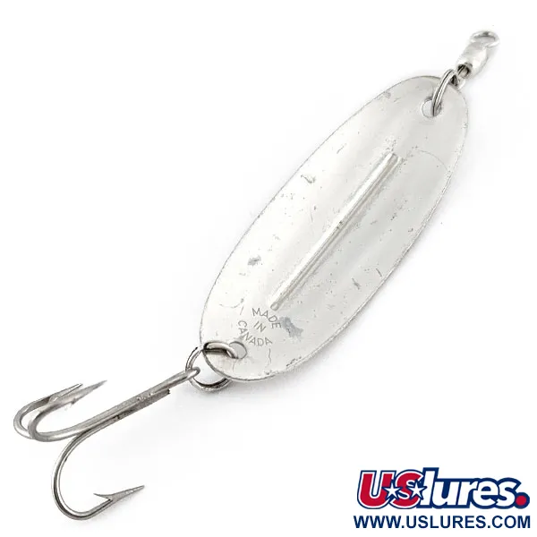 Vintage   Williams Wabler W50, 1/2oz silver fishing spoon #18498