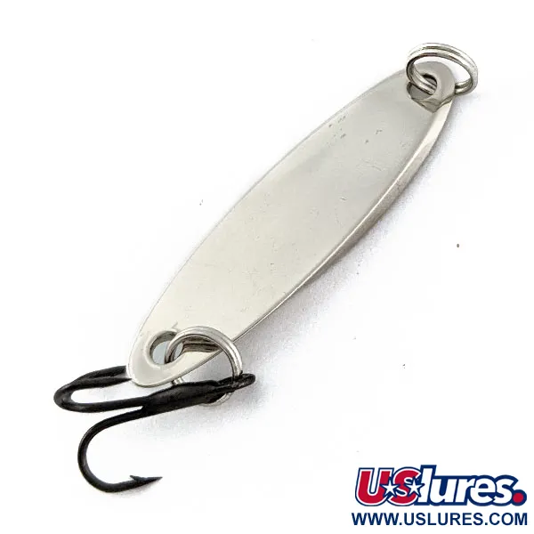 Vintage  Acme Kastmaster, 1/8oz nickel/green fishing spoon #18502