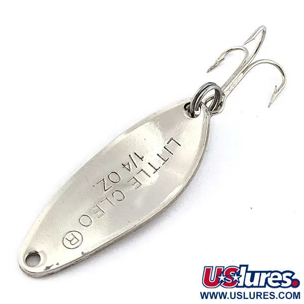 Vintage   Acme Little Cleo, 1/4oz nickel fishing spoon #18503