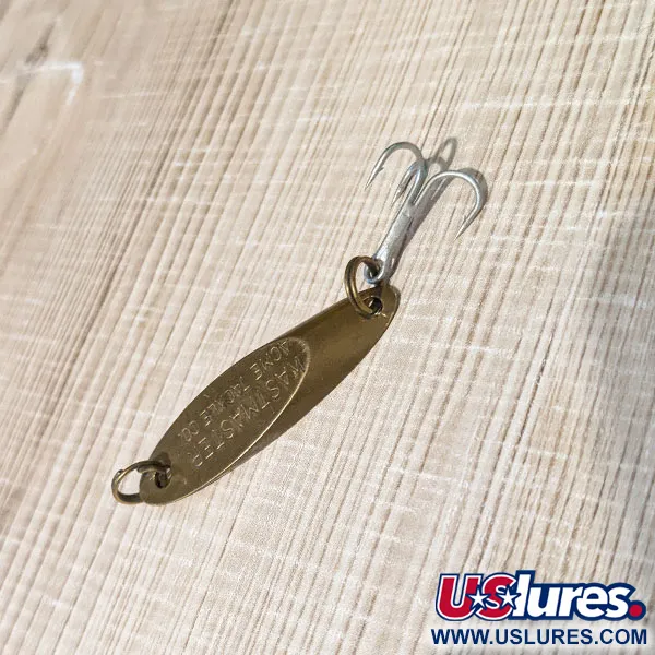 Vintage  Acme Kastmaster, 1/8oz brass fishing spoon #18509