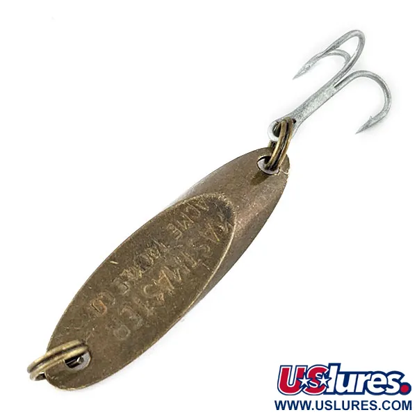 Vintage  Acme Kastmaster, 1/8oz brass fishing spoon #18509