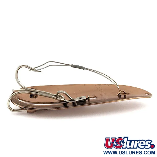 Vintage  Weedless Bait Company Fishtrap, 3/4oz copper fishing spoon #18510