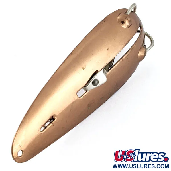 Vintage  Weedless Bait Company Fishtrap, 3/4oz copper fishing spoon #18510
