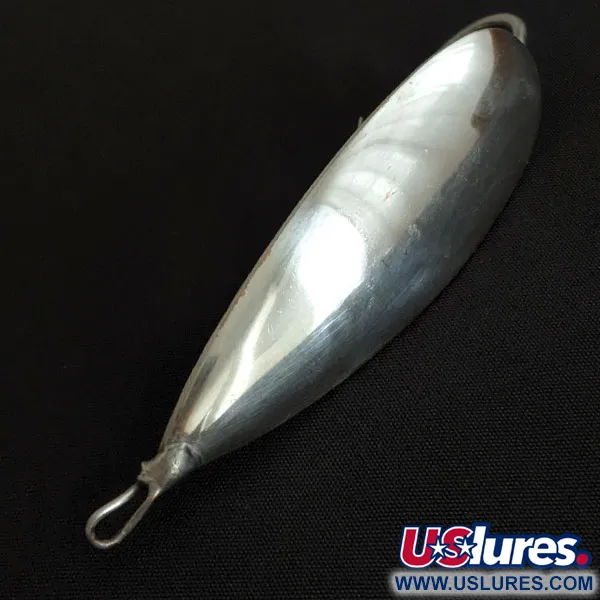 Vintage   Johnson Silver Minnow, 3/4oz silver fishing spoon #18519