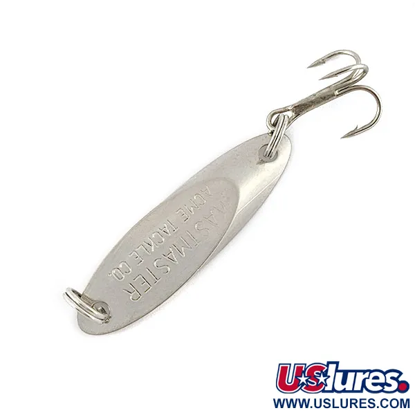 Vintage  Acme Kastmaster, 1/8oz nickel fishing spoon #18527