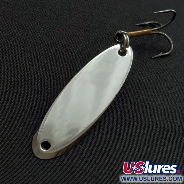 Vintage  Acme Kastmaster, 1/2oz nickel fishing spoon #18532