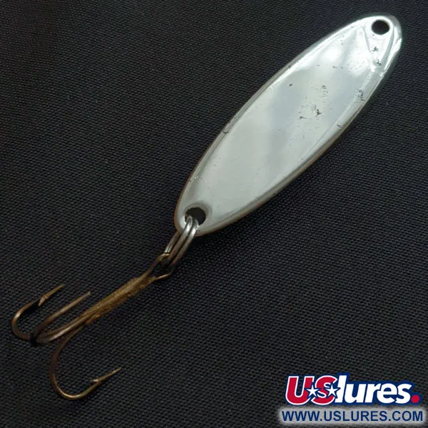 Vintage  Acme Kastmaster, 3/8oz nickel fishing spoon #18535