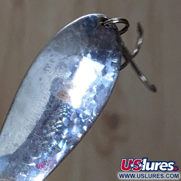 Vintage  Johnny Walker Dr.Walker's Johnny REB, 1/3oz silver crystal fishing spoon #18542