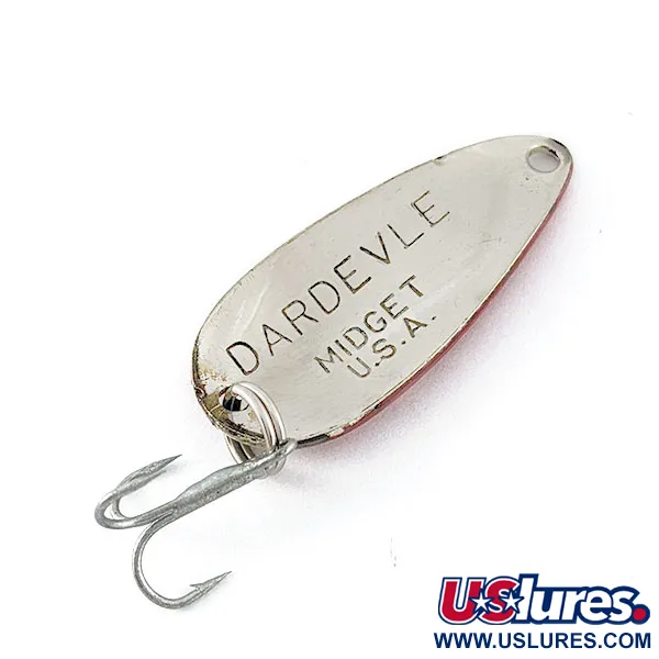 Vintage  Eppinger Dardevle Midget, 3/16oz red devle fishing spoon #18547