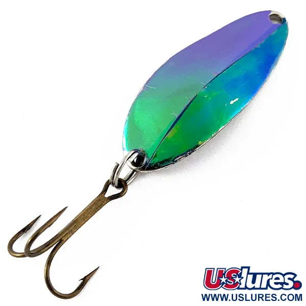 Vintage  Seneca Little Cleo (Hula Girl), 1/3oz moon jelly fishing spoon #18552