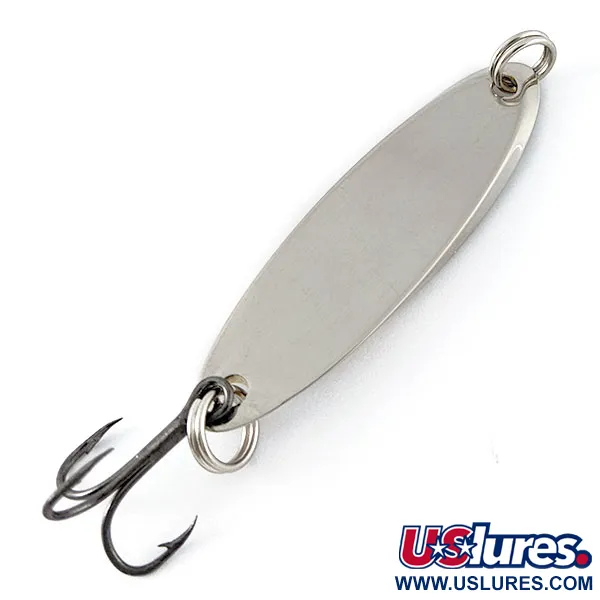 Vintage  Acme Kastmaster, 1/4oz nickel fishing spoon #18557