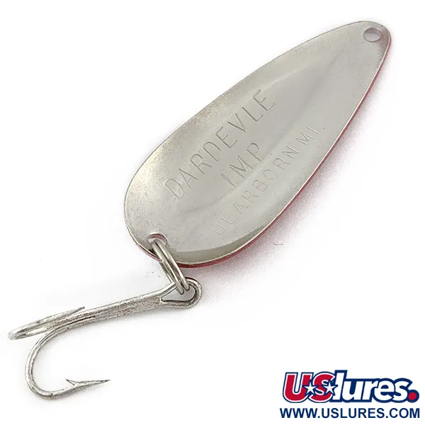 Vintage  Eppinger Dardevle Imp, 2/5oz red devle fishing spoon #18581