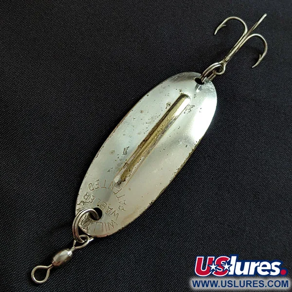 Vintage   Williams Wabler W50, 1/2oz silver fishing spoon #18619