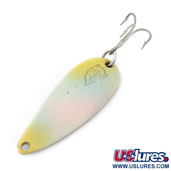 Vintage  Eppinger Dardevle Spinnie, 1/3oz Pearl fishing spoon #18623