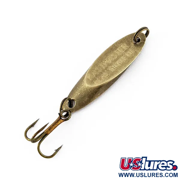 Vintage  Acme Kastmaster, 1/8oz brass fishing spoon #18636