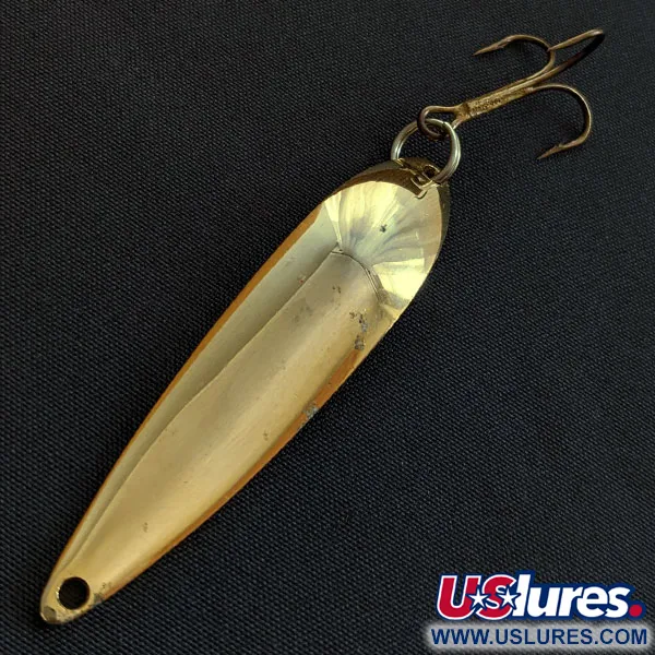 Vintage  Acme Fiord Spoon, 2/5oz gold fishing spoon #18681