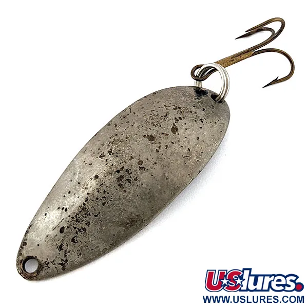 Vintage  Seneca Little Cleo (Hula Girl), 1/2oz nickel fishing spoon #18686