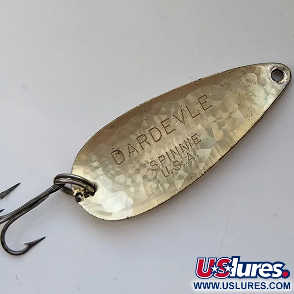 Vintage  Eppinger Dardevle Spinnie Crystal, 1/3oz Crystal fishing spoon #18714