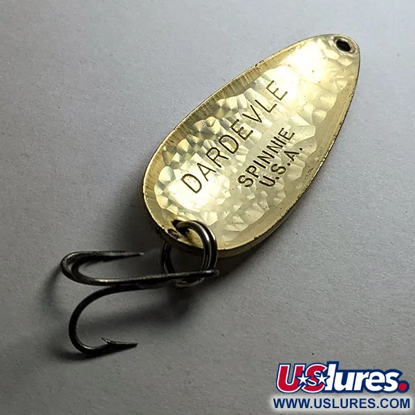 Vintage  Eppinger Dardevle Spinnie Crystal, 1/3oz Crystal fishing spoon #18714