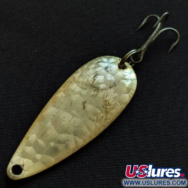 Vintage  Eppinger Dardevle Spinnie Crystal, 1/3oz Crystal fishing spoon #18714