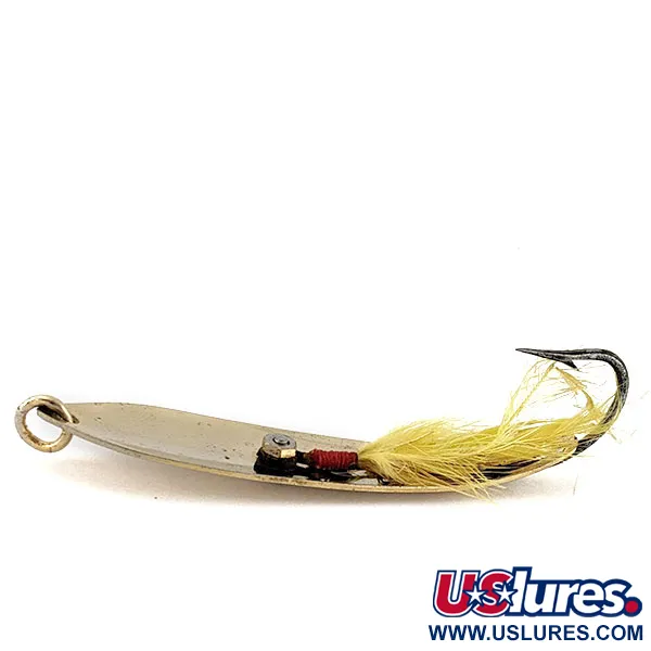 Vintage  Nungesser Troller Nungesser baby troller, 2/5oz gold fishing spoon #18777