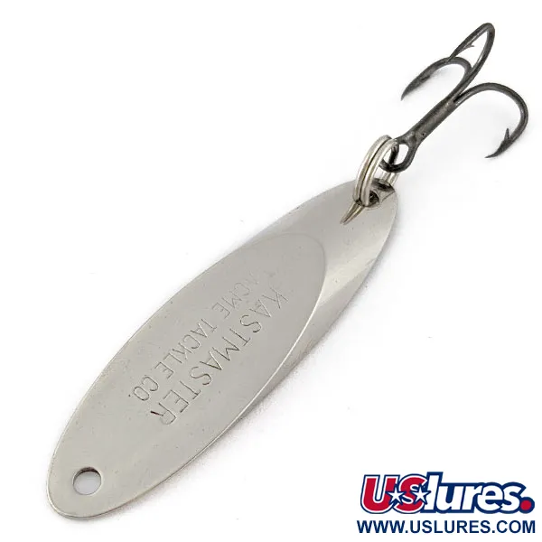 Vintage  Acme Kastmaster, 1/4oz nickel fishing spoon #18780