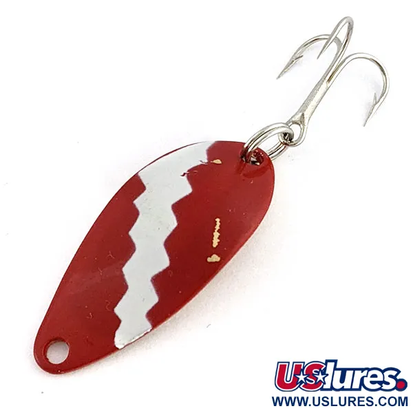 Vintage   Acme Little Cleo, 1/8oz red/gold fishing spoon #18783