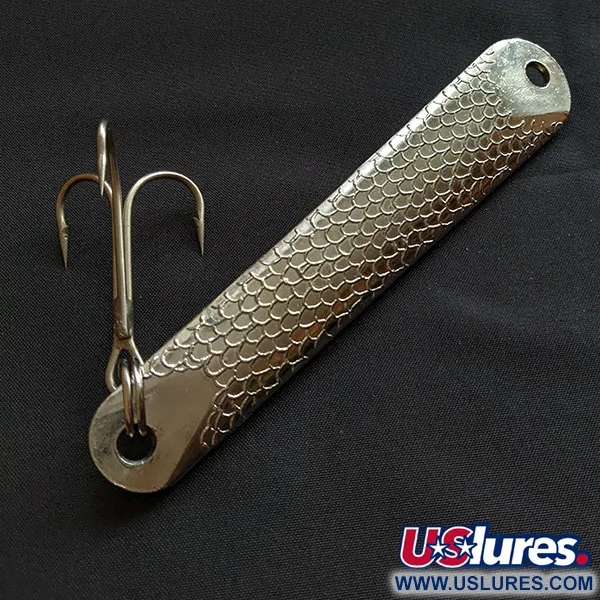 Vintage   Herter's Cape Hatteras Japan, 3 1/4oz nickel fishing spoon #20370