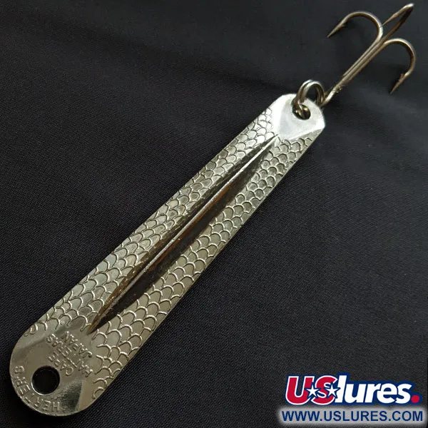 Vintage   Herter's Cape Hatteras Japan, 3 1/4oz nickel fishing spoon #20370