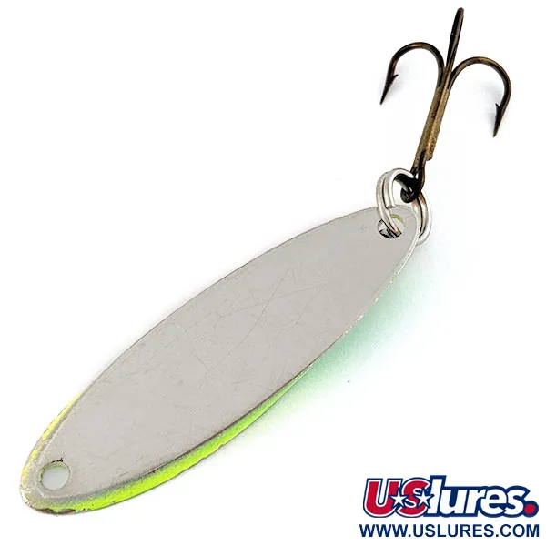 Vintage  Acme Kastmaster UV, 3/8oz fire tiger fishing spoon #18802