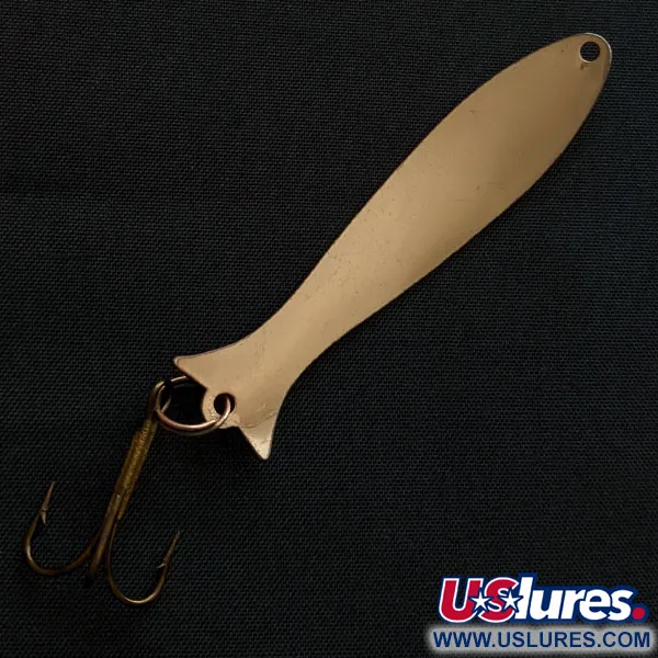 Vintage   Acme Flash-King Wobbler, 3/16oz copper fishing spoon #18811