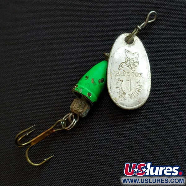 Vintage   Blue Fox Super Vibrax 1, 1/8oz  spinning lure #18815