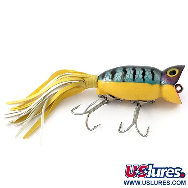 Vintage   Fred Arbogast Hula Popper, 1/3oz  fishing lure #18822