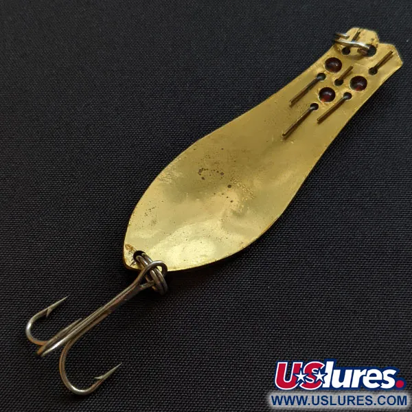 Vintage   Herter's Canadian Spoon, 1/3oz gold fishing spoon #18860