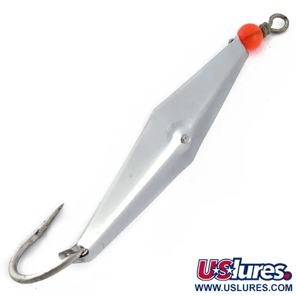 Vintage  James E. Clark  Clark Spoon , 2/5oz nickel fishing spoon #18895