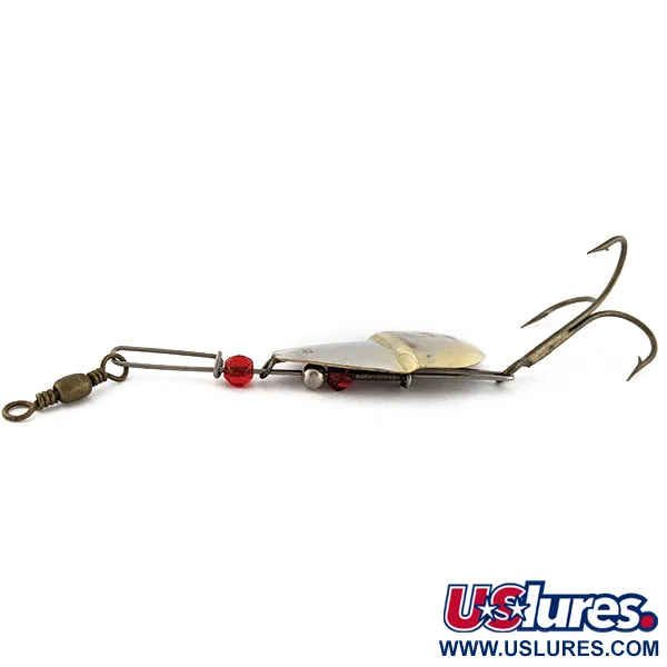 Vintage  Other 10000 lakes 92, 1/2oz nickel/gold/red spinning lure #18910