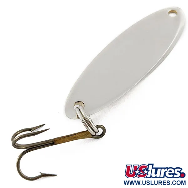 Vintage  Acme Kastmaster, 1/2oz nickel fishing spoon #18923