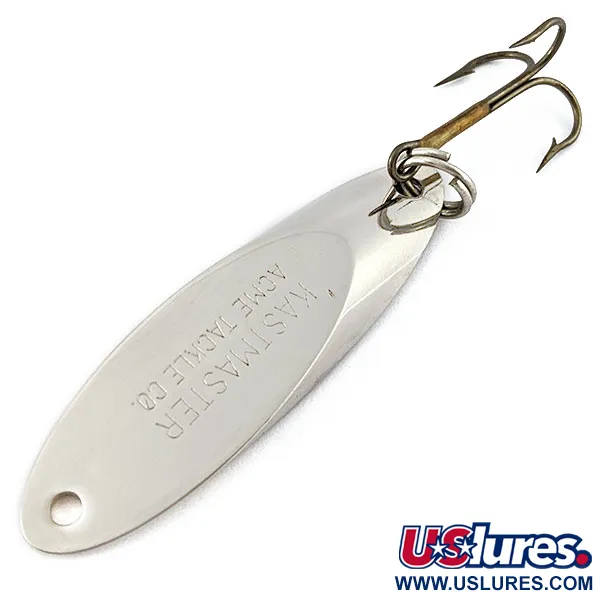 Vintage  Acme Kastmaster, 1/2oz nickel fishing spoon #18923