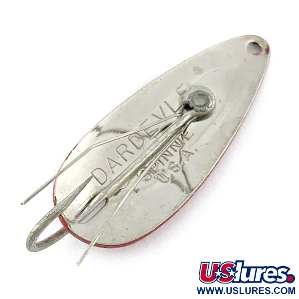 Vintage  Eppinger Dardevle Spinnie Weedless, 1/3oz Red Devle fishing spoon #18967