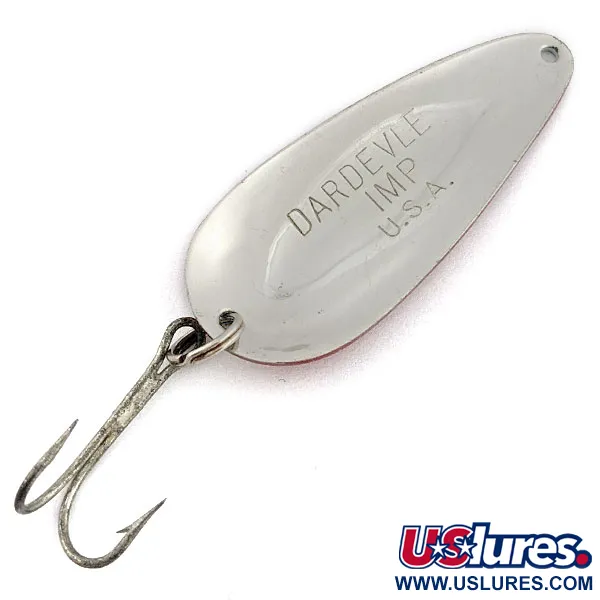 Vintage  Eppinger Dardevle Imp, 2/5oz Red Devle fishing spoon #18981