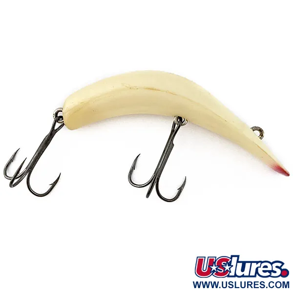 Vintage   Lazy Ike 3, 1/4oz Pearl fishing lure #18992