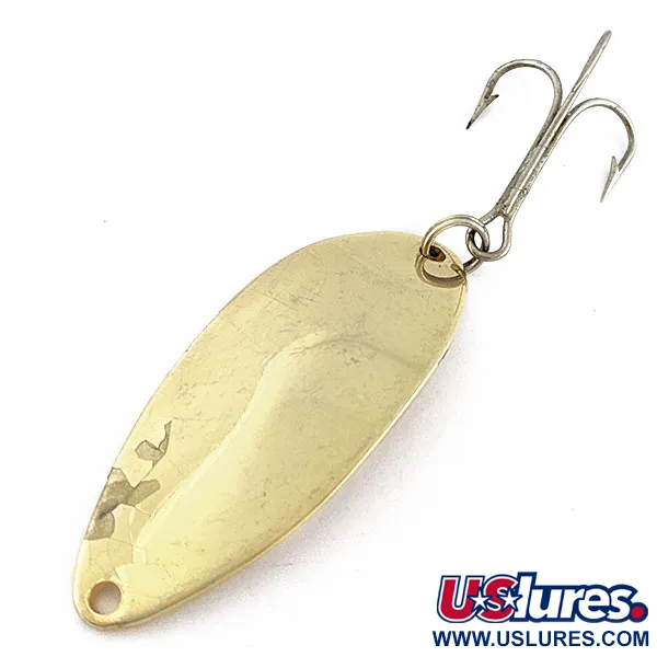 Vintage   Acme Little Cleo, 2/5oz gold fishing spoon #19007