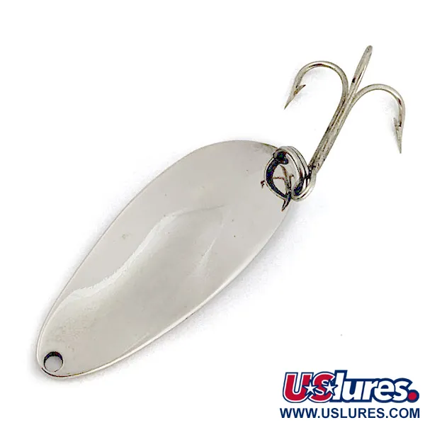 Vintage  Seneca Little Cleo (Hula Girl), 1/3oz nickel fishing spoon #19014