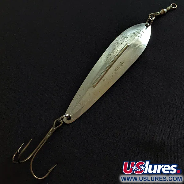 Vintage   Williams Whitefish C80, 1oz silver fishing spoon #19015