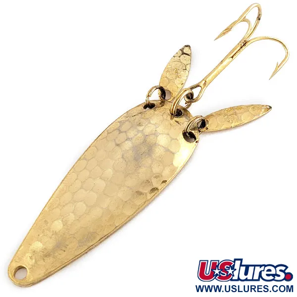 Vintage  Marathon  Marathon, 2/5oz gold fishing spoon #19029