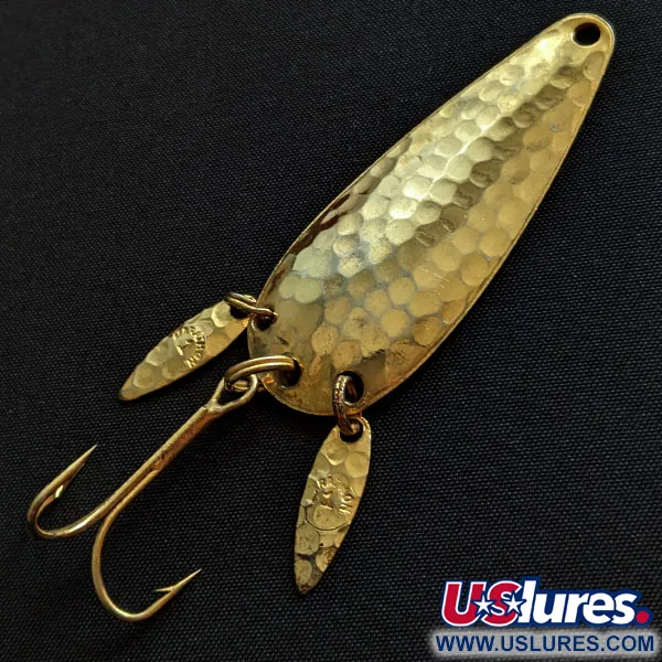 Vintage  Marathon  Marathon, 2/5oz gold fishing spoon #19029