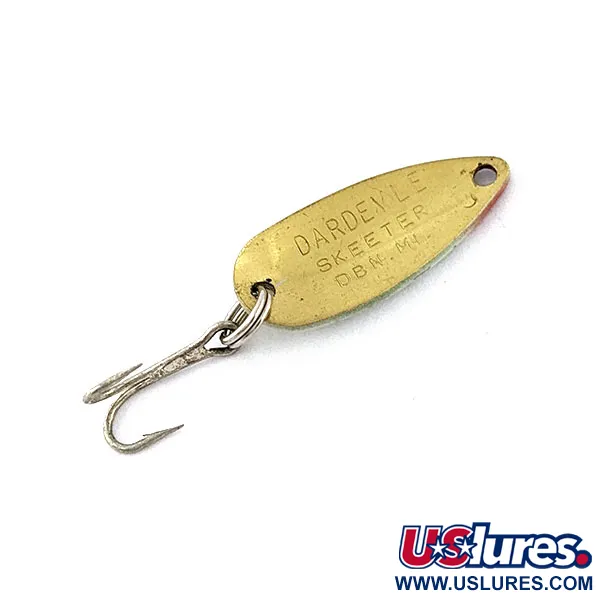 Vintage  Eppinger Dardevle Skeeter, 1/16oz Perch fishing spoon #19031