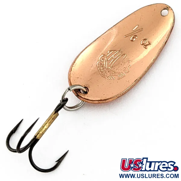 Vintage   Thomas Colorado, 3/16oz copper fishing spoon #19039